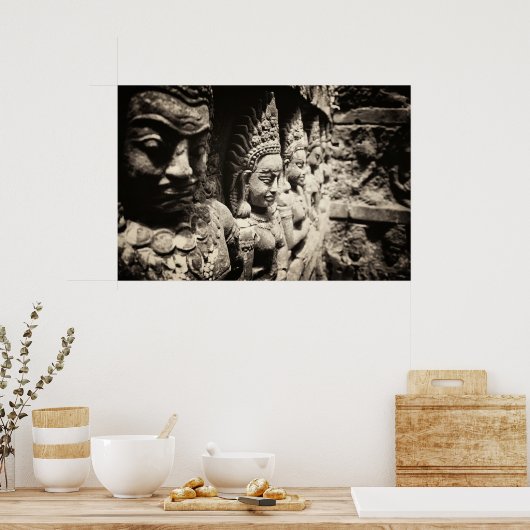 Beautiful Apsaras ポスター (キッチン)