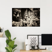 Beautiful Apsaras ポスター (ホームオフィス)