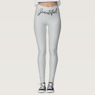 "Beautiful" Art Design Leggings レギンス