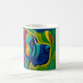 Beautiful Artwork of a Majestic Great Dane コーヒーマグカップ (中央)