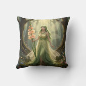 Beautiful August Peridot Fairy クッション (裏面)