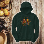 Beautiful Autumn Colors Bow Thankful Nurse パーカ