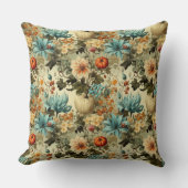 Beautiful Autumn Harvest vibes Fleece Blanket クッション (正面)