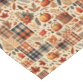Beautiful Autumn Plaid テーブルクロス (アングル)