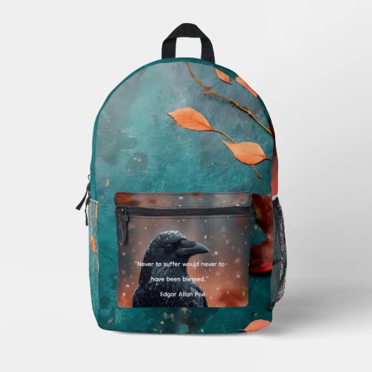 Beautiful backpack by Sommer Hamilton プリントバックパック (正面)