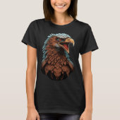 Beautiful Bald Eagle Bird Animal Tシャツ (正面)