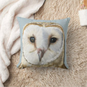 Beautiful Barn Owl クッション (ブランケット)