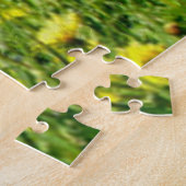 Beautiful Beagle Laying down in a Flower Meadow ジグソーパズル (側面)