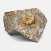 Beautiful Best Gifts For Men Peonies Flower ネクタイ (ロール)