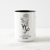 Beautiful Birth Month /Zodiac Sign/Capricorn マグカップ (中央)