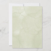 Beautiful birthday Invitation with camping vibe  招待状 (裏面)