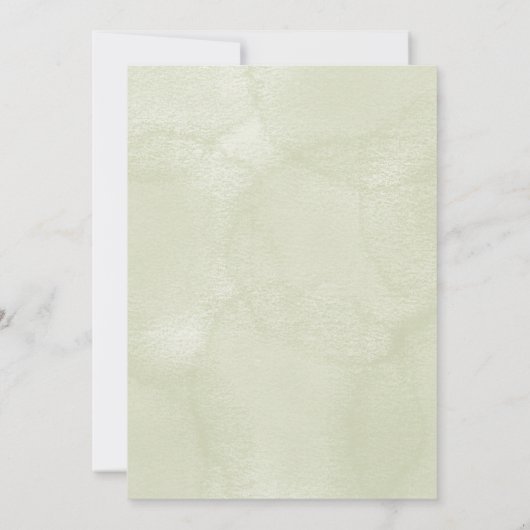 Beautiful birthday Invitation with camping vibe  招待状 (裏面)