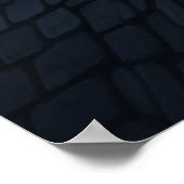 Beautiful Black Cat Sitting In The Clouds Poster ポスター (角)