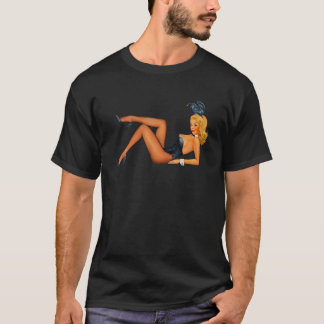 Beautiful Blonde Bunny In A Bikini Classic America Tシャツ