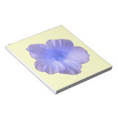 Beautiful Blue Nasturtiumメモ帳 ノートパッド (アングル)