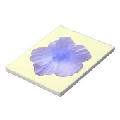 Beautiful Blue Nasturtiumメモ帳 ノートパッド (回転)