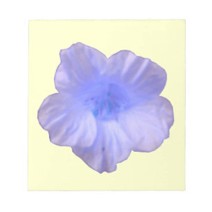 Beautiful Blue Nasturtiumメモ帳 ノートパッド