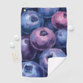 Beautiful Blueberries | Fruit Painting ゴルフタオル