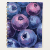 Beautiful Blueberries | Fruit Painting プランナー手帳 (正面)
