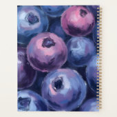 Beautiful Blueberries | Fruit Painting プランナー手帳 (裏面)