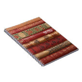 Beautiful Book Spines 2026 ノートブック (右側)