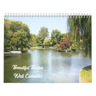 Beautiful Boston Wall Calendar カレンダー