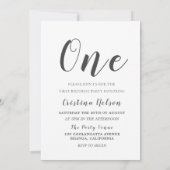 Beautiful Boys 1st Birthdayパーティー写真&スクリプト 招待状 (裏面)