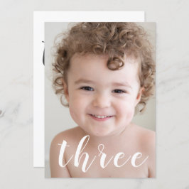 Beautiful Boys 3rd Birthdayパーティー写真&スクリプト 招待状