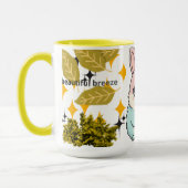 "Beautiful Breeze Mug – Nature’s Calm in Every Sip マグカップ (左)