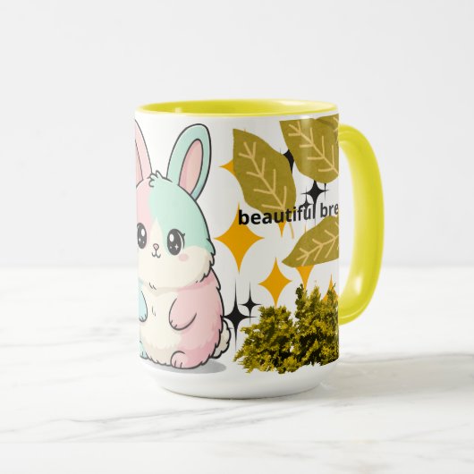 "Beautiful Breeze Mug – Nature’s Calm in Every Sip マグカップ (正面右)
