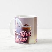 Beautiful Brew Ghost Coffee Mug コーヒーマグカップ (正面左)