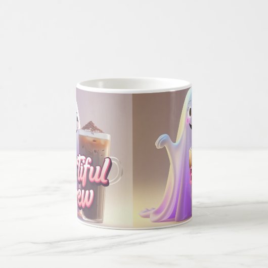 Beautiful Brew Ghost Coffee Mug コーヒーマグカップ (中央)