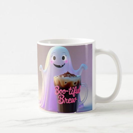 Beautiful Brew Ghost Coffee Mug コーヒーマグカップ (右)