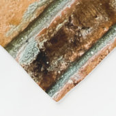 Beautiful brick wall Old classicabstract, architec フリースブランケット (角)