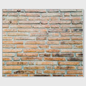 Beautiful brick wall Old classicabstract, architec ラッピングペーパー (フラット)