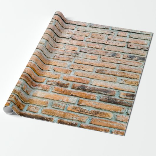 Beautiful brick wall Old classicabstract, architec ラッピングペーパー (アンロールド)