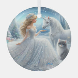 Beautiful bride fantasy ornament ガラスオーナメント