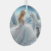 Beautiful bride fantasy ornament ガラスオーナメント (正面右)