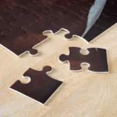 Beautiful Brown Paint Horse Portrait Photo ジグソーパズル (側面)