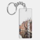 Beautiful Bruges. Acryl Sleutelhanger キーホルダー (正面左)