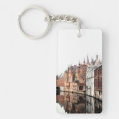 Beautiful Bruges. Acryl Sleutelhanger キーホルダー (正面)