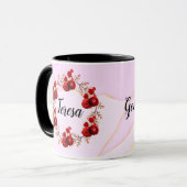 Beautiful bunch flowers マグカップ (正面左)