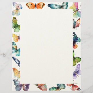 Beautiful Butterflies レターヘッド