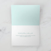 Beautiful Butterfly Flower Mother's Day Card カード (内部)