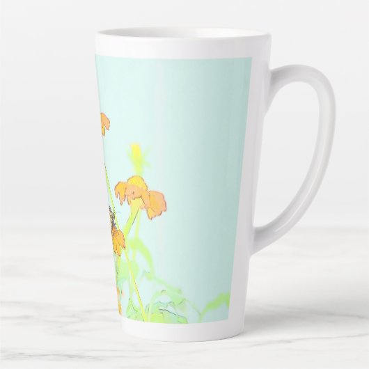 Beautiful Butterfly Latte Mug カフェラテマグ (右)