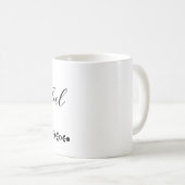Beautiful by design mug. コーヒーマグカップ (正面右)