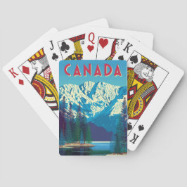 Beautiful Canadian Mountains Playing Cards トランプ