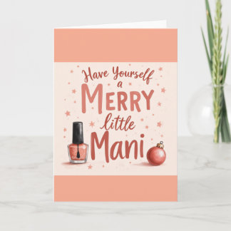  Beautiful Card for any manicure Lover カード