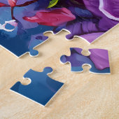 Beautiful Cardinal Bird ジグソーパズル (側面)