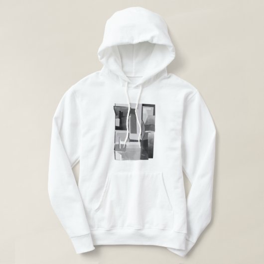 Beautiful Chaos – Trendy Arabic Typography Hoodie パーカ (デザイン正面)